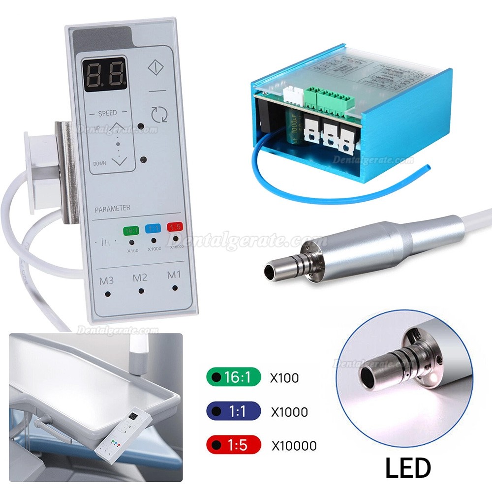 Eingebauter Elektrischer Mikromotor Zahnmedizin mit LED f&uuml;r Zahnarztst&uuml;hle